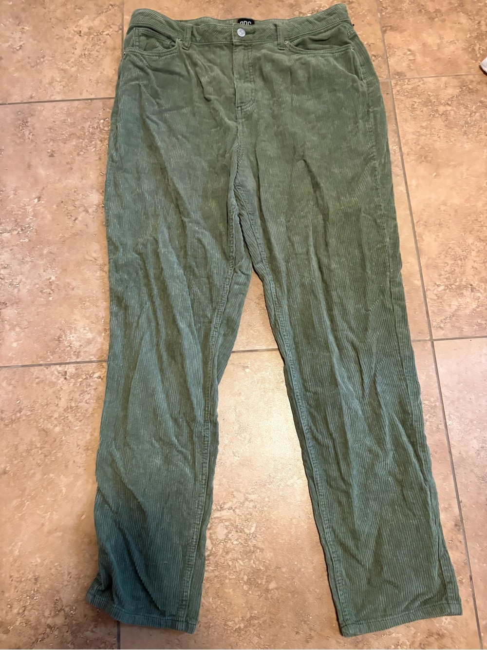 BDG Women's Olive Green Corduroy Pants